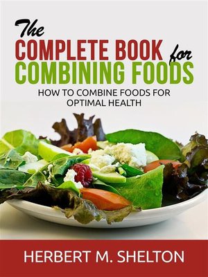 cover image of The Complete Book for Combining Foods